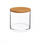 Pot a cotons transparent