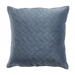 Housse de Coussin Bellanda 40cm bleu