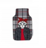 Housse de bouillotte chat de montagne