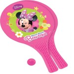 Lot de 2 raquettes + balle Minnie rose