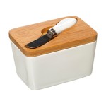 Beurrier avec couteau collection Elegance