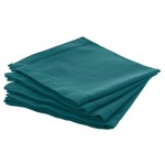 4 Serviettes de table canard