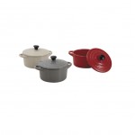 Mini cocotte ronde en c�ramique � 250 ml