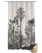 Rideau de douche Palmiers Cocoty