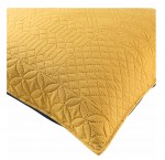 Housse de coussin Cottage 45 cm Jaune et bleu