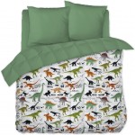 Couette imprimee Dinosaure