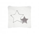 Coussin 45 x 45 cm sherpa Etoile