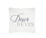 Coussin 45 x 45 cm sherpa doux reves