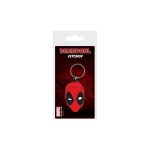 Marvel Comics porte-clés caoutchouc Deadpool Face 6 cm