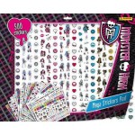 MONSTER HIGH Feuille de +/- 500 stickers 40 x 50 cm