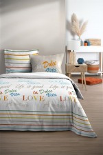 Housse de couette + taies Collection Dolce Vita