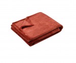 Plaid 130 x 160 cm Doudou Terracotta