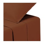 Drap plat 290x240 cm terracotta