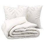 Housse couette + 2 taies 240 x 220 cm Reves