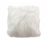 Coussin a poil 45 x 45 cm Epice ecru