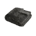 Plaid 125x150cm Collection Douceur ardoise