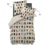 Parure housse de couette + taie Farandole ABC