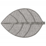 Set de table 50x33cm Feuillage gris