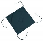 Coussin galette de chaise 4 rabats Cobalt 40x40cm