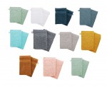 Lot de 2 gants de toilette Couleur moderne