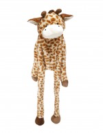 Jouet Geant sonore pour chien Garry Girafe en peluche