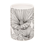 Goblet brosse a dent Collection Envole florale