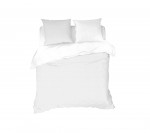 Housse couette + 2 taies gaze de coton 220 x 240 cm Zig Zag