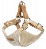 Harnais pour chien Lara Beige M 30-35cm 41-44cm