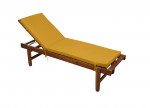 Coussin Bain de Soleil HAWAI  Jaune  60 x 190 x 4 cm