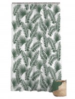 Rideau de douche Modele Feuilles Jungle
