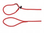 Laisse anti-traction Aiden rouge 1,3m 8mm