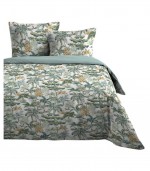 Housse de couette + taies 240x260cm belle savane