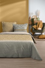 Housse de couette + taies Collection Doux feuillage