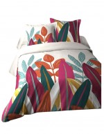 Housse de couette + taies 240x220cm saveur d'ete