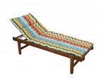Coussin de sol ou Bain de soleil Multicouleur 60 x 180cm