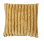 Coussin a poil 40 x 40 cm cottele jaune