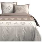 Housse couette + 2 taies 220 x 240 cm Modane