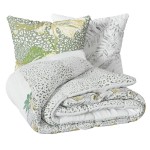 Parure Housse de couette + taie Collection Feuilles de monstera