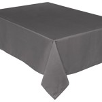 Nappe anti tache gris 140x240cm