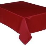 Nappe anti tache rouge 140x240cm