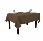 Nappe en polyester Essentiel 150 x 300 cm taupe