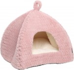 Coussin panier espace sommeil Naya 40 x 40 cm Rose