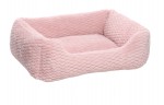 Coussin panier Naya 65 x 50 cm Rose
