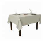 Nappe en polyester Essentiel 150 x 300 cm lin