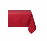 Nappe rectangle en polyester 145 x 200 cm Rouge