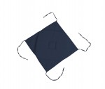 Coussin galette de chaise 40 x 40 cm Nelson bleu marine