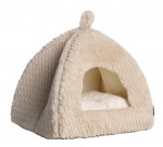 Coussin panier espace sommeil Naya 40 x 40 cm Beige