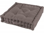 Coussin de sol matelass Taupe 45cm