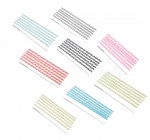 6 pailles + brosse a rayure