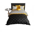 Housse couette + 2 taies 220 x 240 cm Geometrique Faro